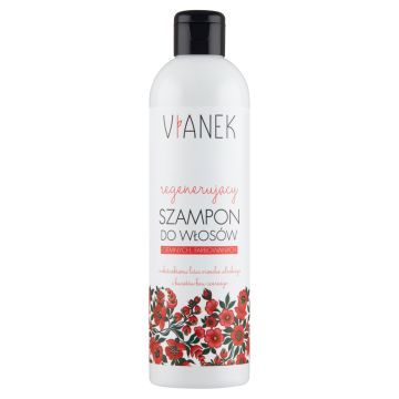 Vianek Czerwona Szampon Do Włosów Ciemnych, Farbowanych 300 ml