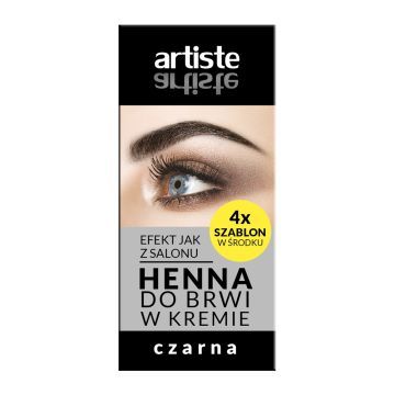 ARTISTE ARTISTE HENNA DO BRWI KREM CZARNA 30 G