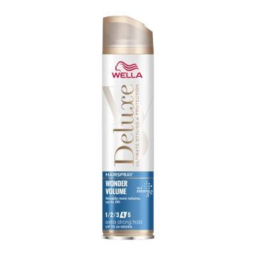 Wella Deluxe Wonder Volume Lakier Do Włosów Ekstra Mocny 250 ml