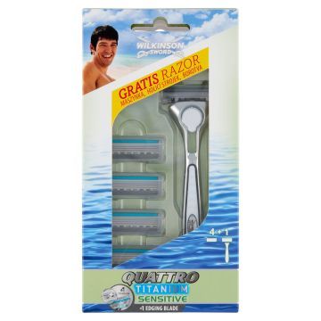 WILKINSON Maszynki Do Golenia + 4 Ostrza 1 szt.