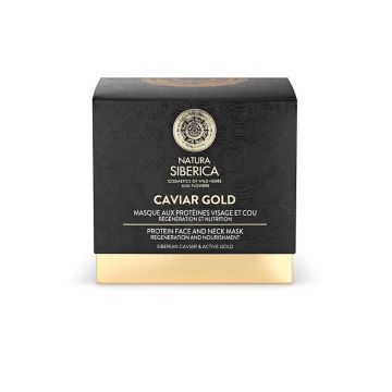 Natura Siberica Caviar Gold Proteinowa Maska Na Twarz Szyję i Dekolt 220 g