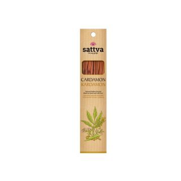 Sattva Ayurveda Kadzidełko Kardamon 15 szt.