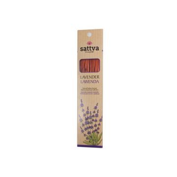 Sattva Ayurveda Kadzidełko Lawenda 15 szt.