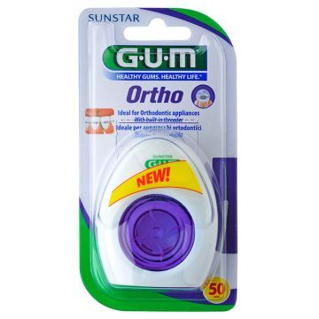 Gum Ortho Nić Dentystyczna 50 szt.