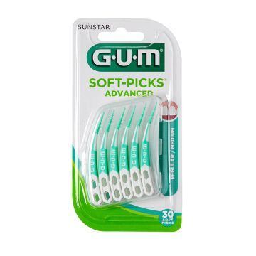 Gum Soft-picks Czyściki Międzyzębowe Advanced Regular 30 szt.