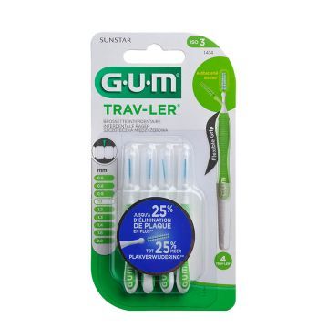 Gum Trav-ler Szczoteczki Międzyzębowe 1,1 Mm 4 szt.