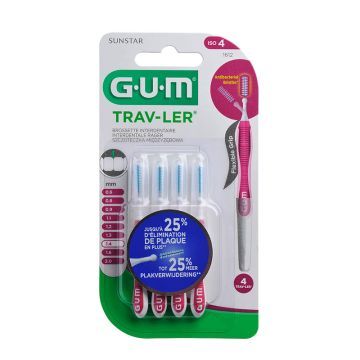 Gum Trav-ler Szczoteczki Międzyzębowe 1,4 Mm 4 szt.
