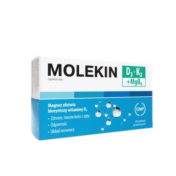 MOLEKIN MOLEKIN D3+K2+MG+B6 60TAB.