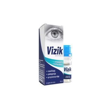 VIZIK VIZIK NAWILZAJACE KROPLE DO OCZU 10ML