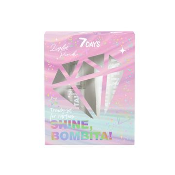 7 Days Shine Bombita Zestaw Do Pielęgnacji Ciała Light Pink 1 szt.