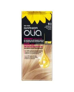 Garnier Olia Farba do włosów popielaty jasny blond 9.1