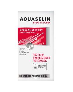 Aquaselin Intensive Women Antyperspirant Roll On Dla Każdego Rodzaju Skóry 50 ml
