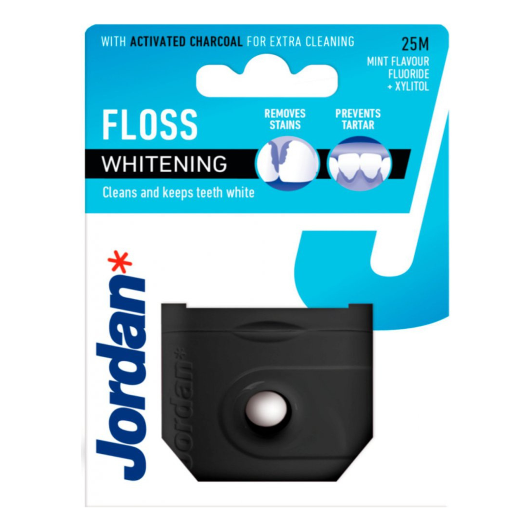 JORDAN DENTAL FLOSS WHITENING NIĆ DENTYSTYCZNA 25M