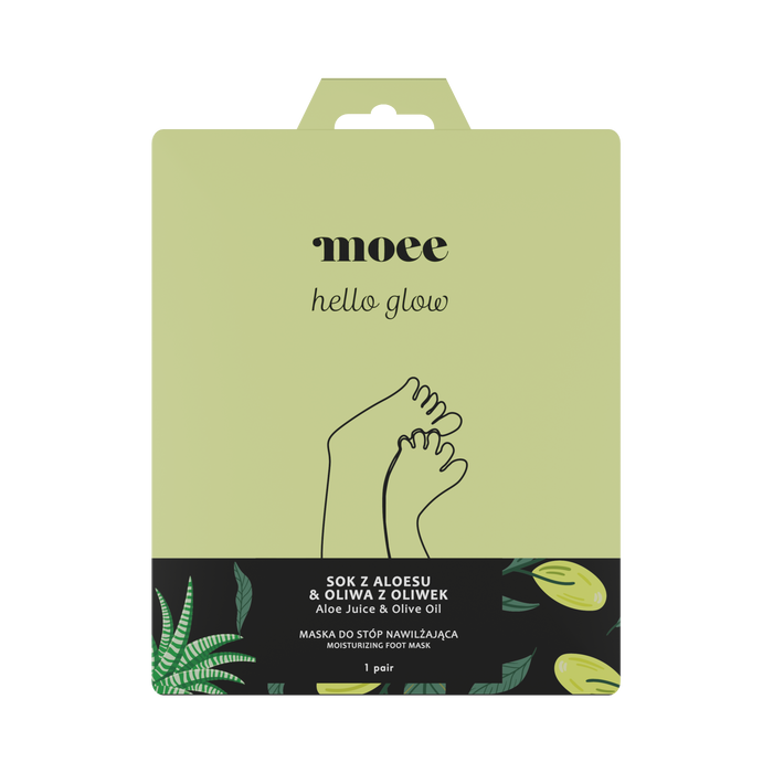 Moee maska do stóp nawilżająca 1szt. main product photo