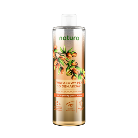 NATURA PŁYN DO DEMAKIJAŻU ARGAN 400 ML