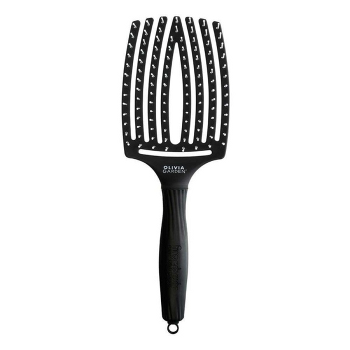Olivia Garden Finger Brush duża szczotka do włosów, bez włosia main product photo