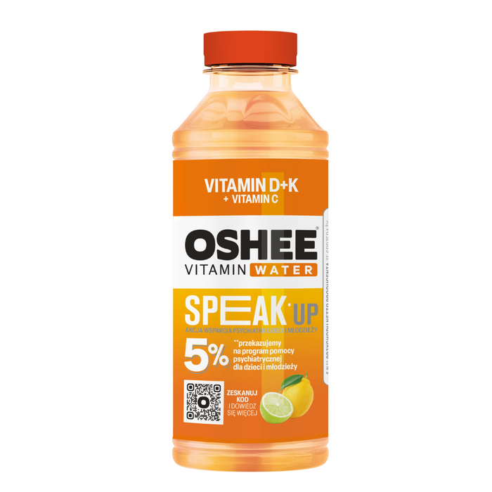 OSHEE VITAMIN WATER WITAMINA D+K 555ML main product photo