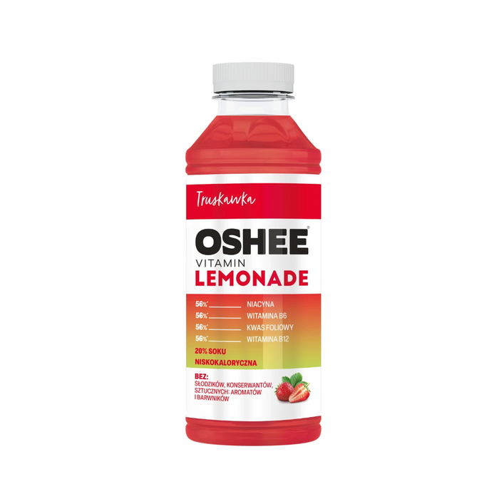 Oshee lemoniada truskawka 555ml main product photo