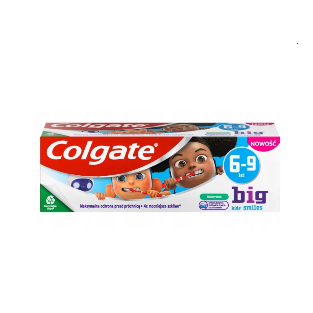 Colgate Kids Pasta do zębów dla dzieci w wieku 6-9 lat zmiana koloru 50 ml