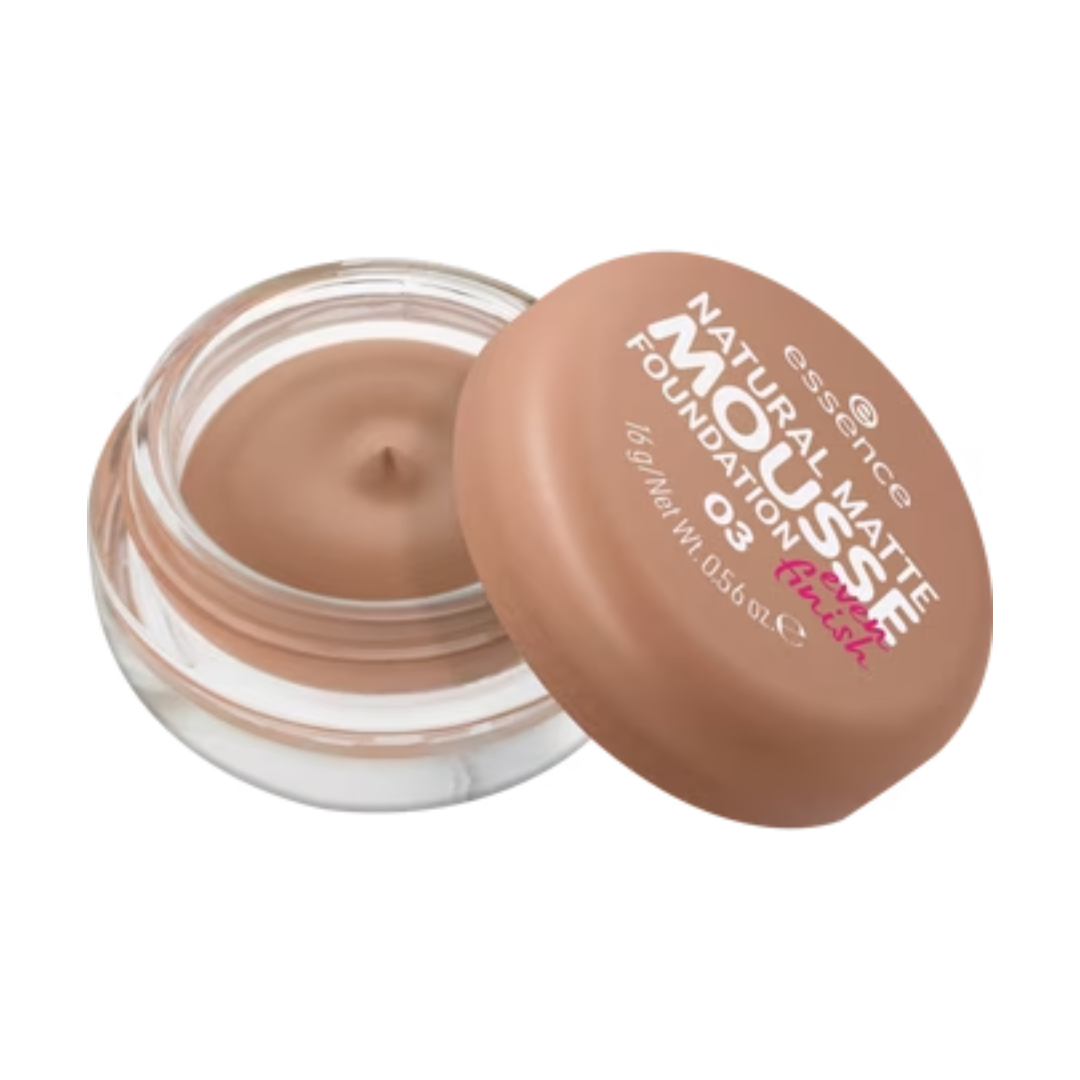 ESSENCE PODKŁAD DO TWARZY NATURAL MATTE MOUSSE FOUNDATION 03
