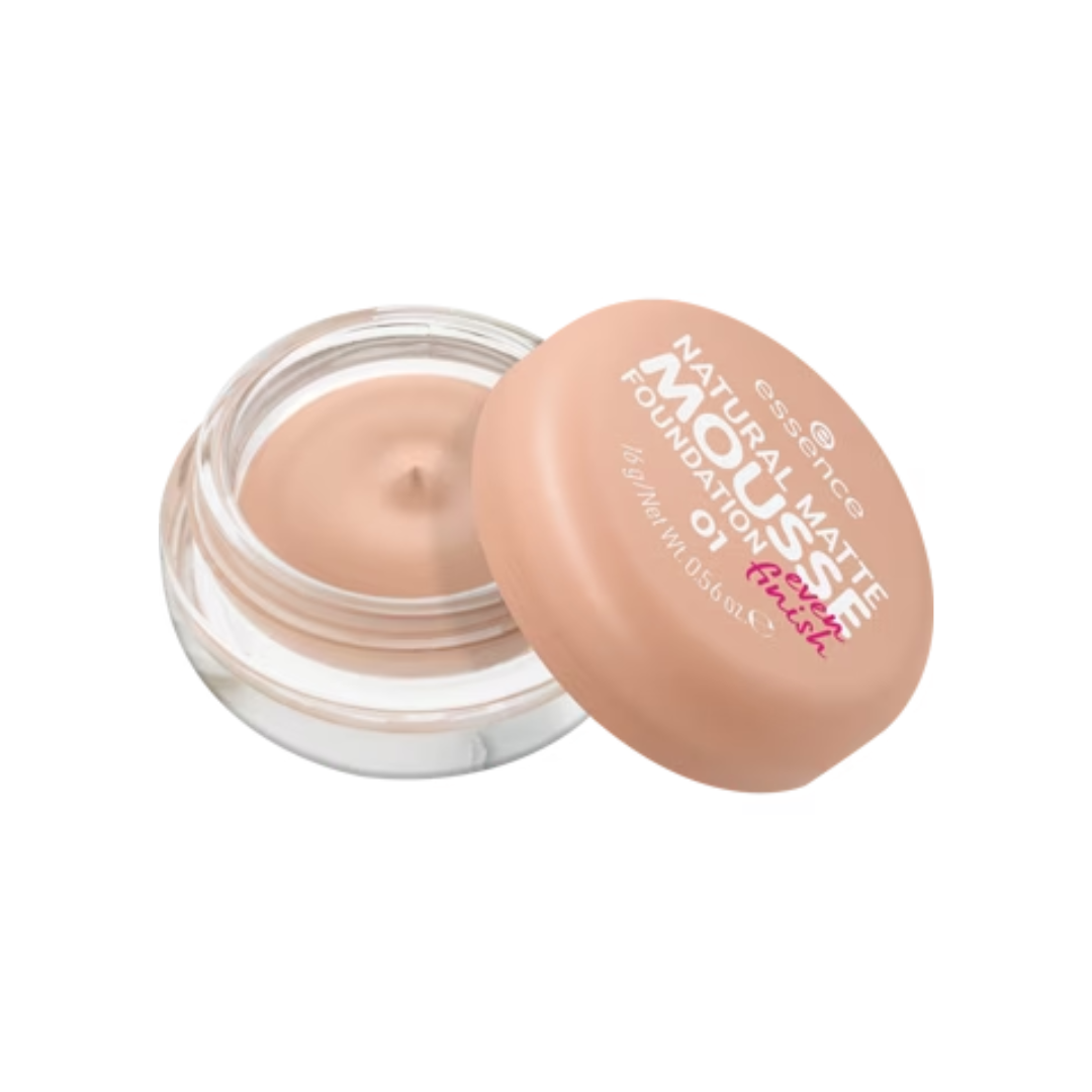 Essence podkład do twarzy Natural Matte Mousse Foundation 01