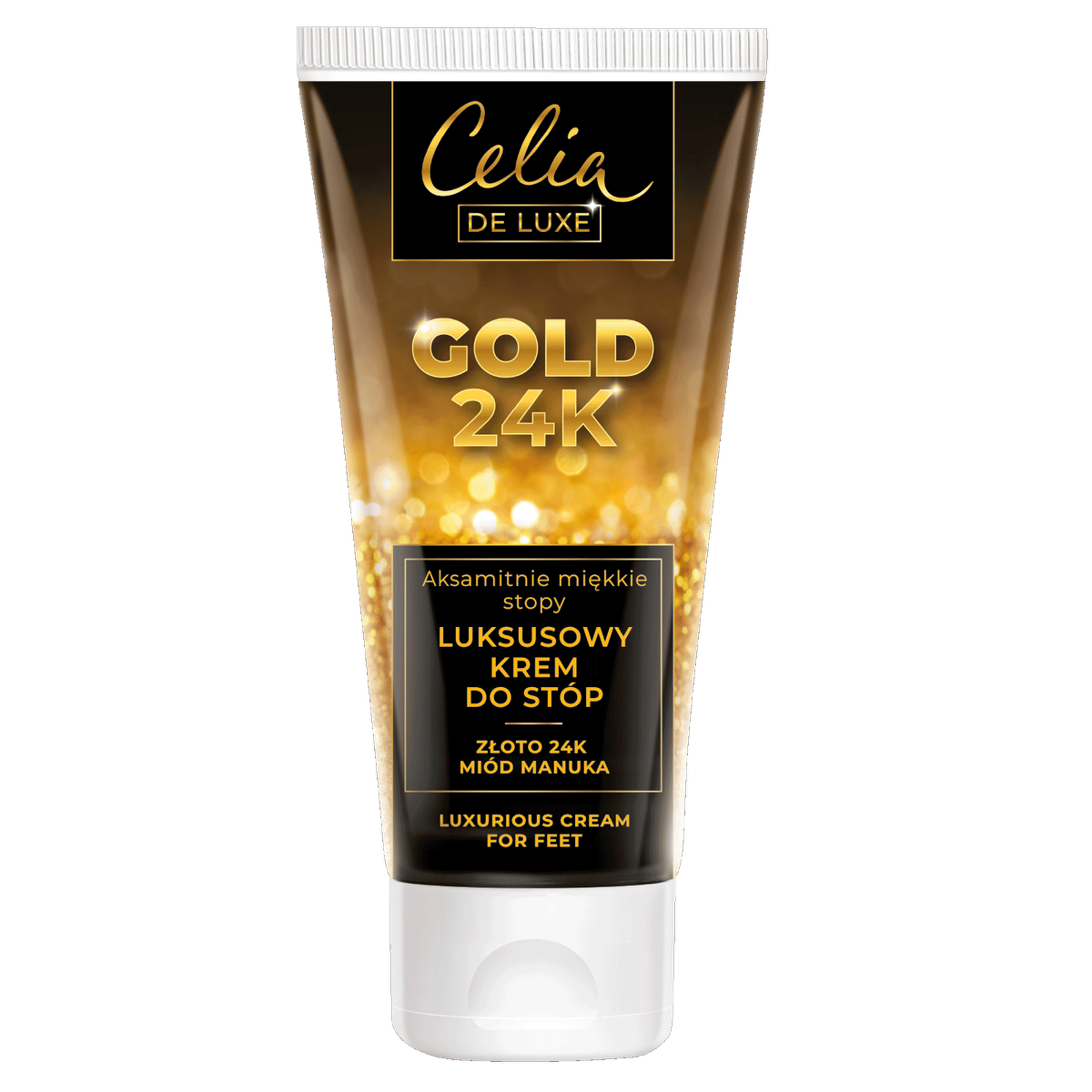  Celia Gold 24K luksusowy krem do stóp 80 ml