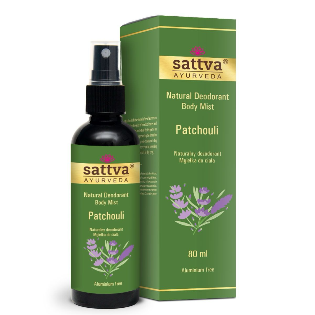SATTVA PATCHOULI mgiełka do ciała 80 ml
