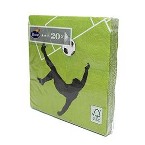 DUNI SERWETKI 3-W 33CM FOOTBALL main product photo