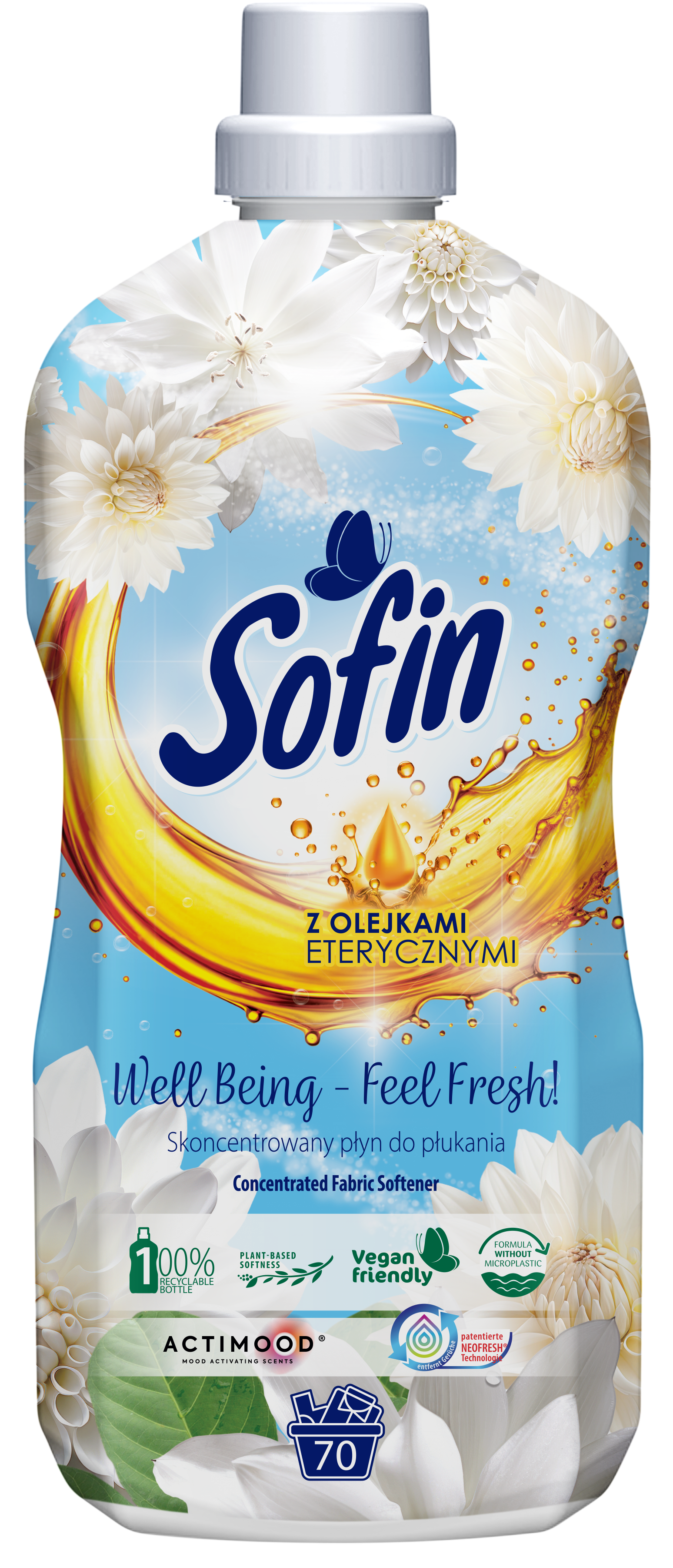 Sofin well being feel Fresh płyn do płukania. 1,4l