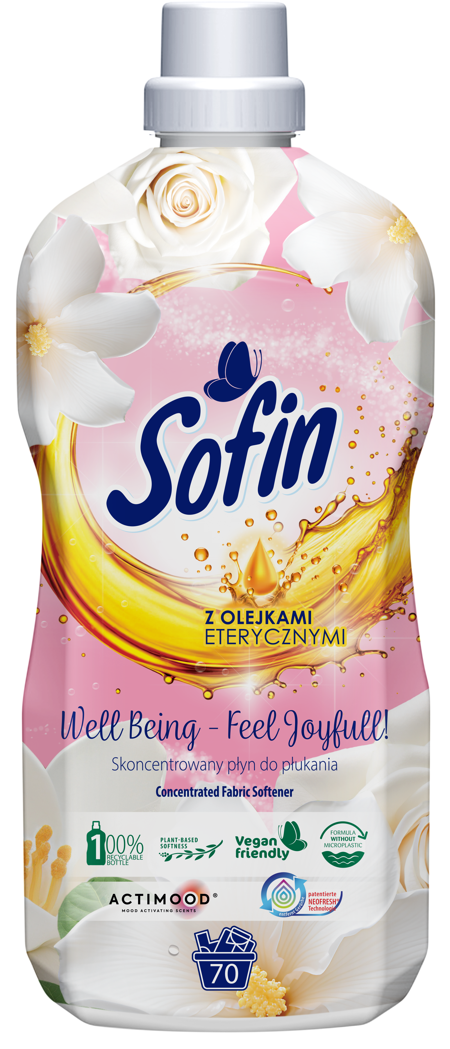 Sofin Well Being Feel Joyfull płyn do płukania 1,4 l