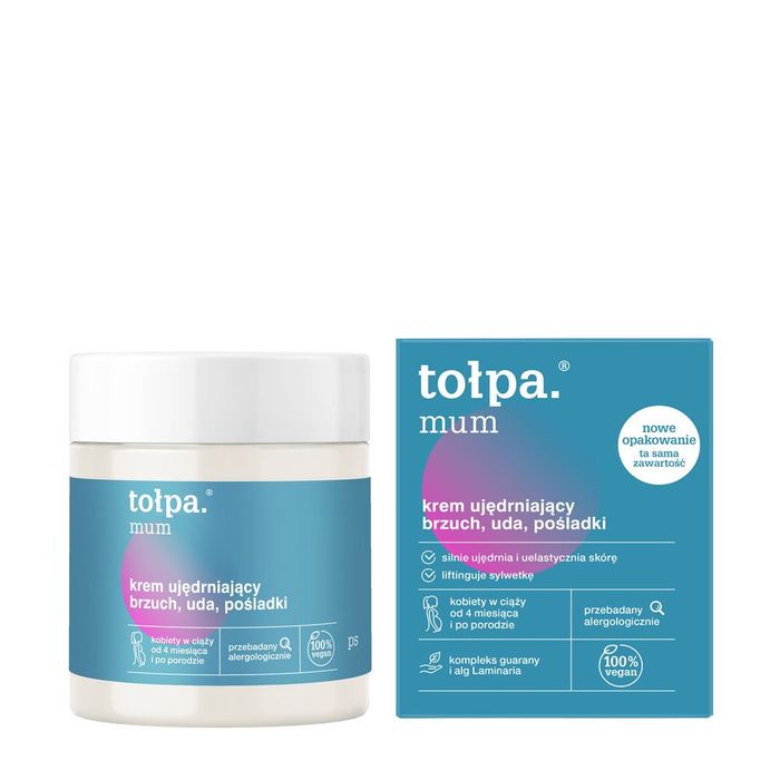 Tołpa Mum krem ujędrniający brzuch uda pośladki 250 ml main product photo