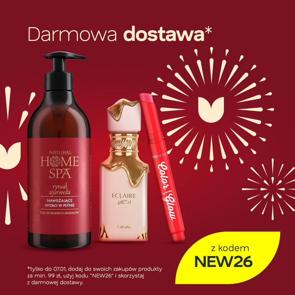 Darmowa dostawa od 99 zł z kodem: NEW26