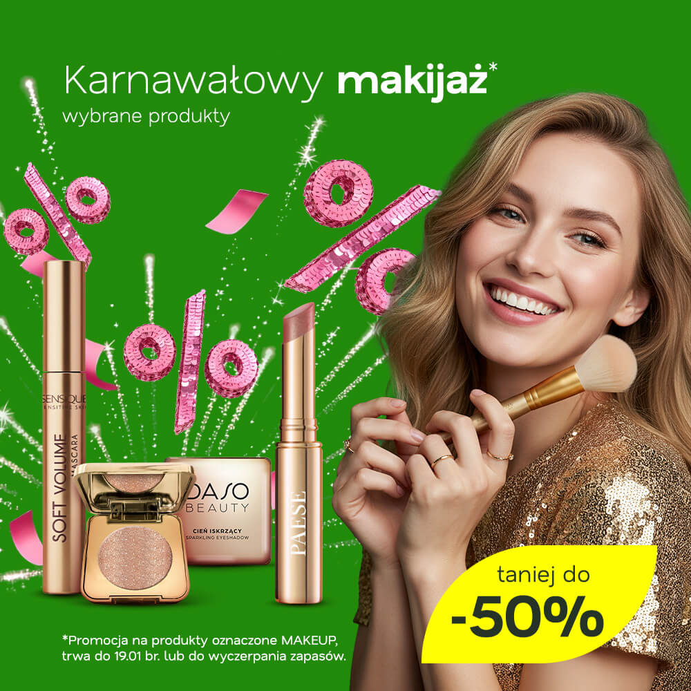Karnawałowy makijaż do -50%