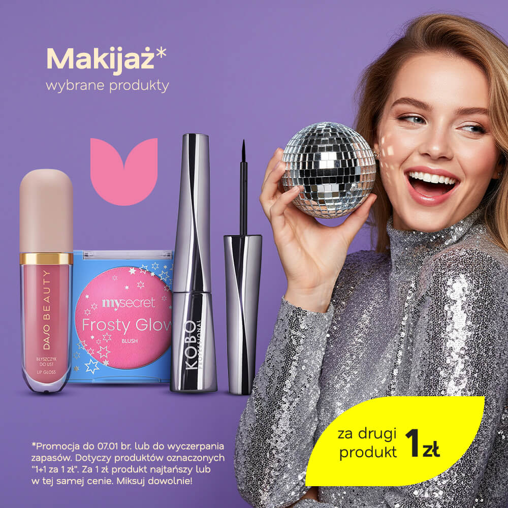 Makijaż 1+1 za 1 zł