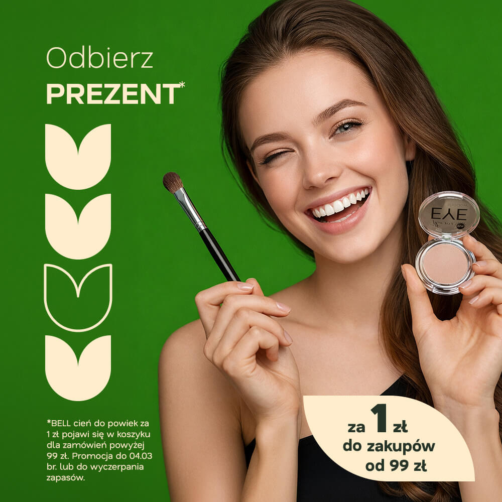 Odbierz prezent do zakuów od 99 zł - Bell cień do powiek za 1 zł