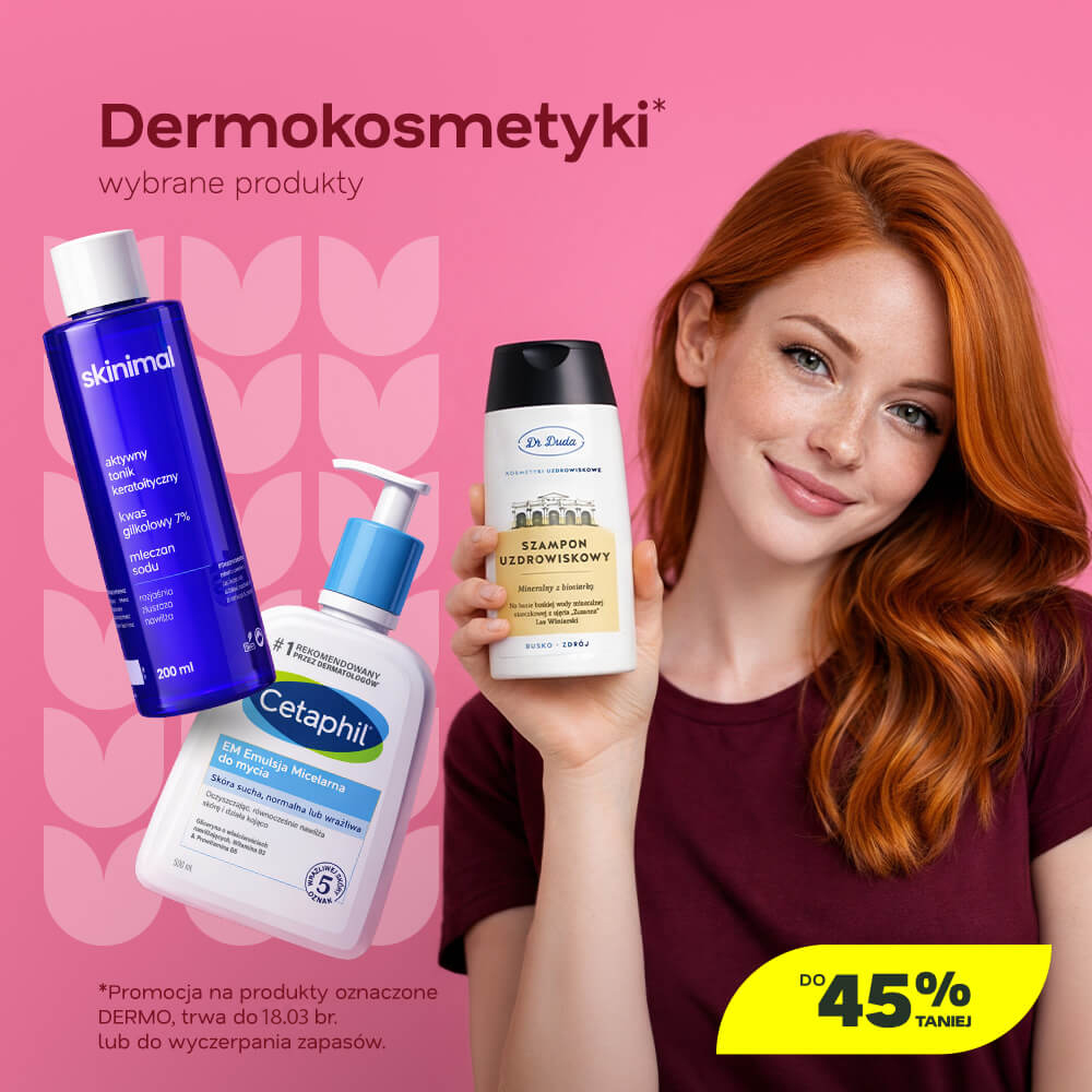 Dermokosmetyki do -45%