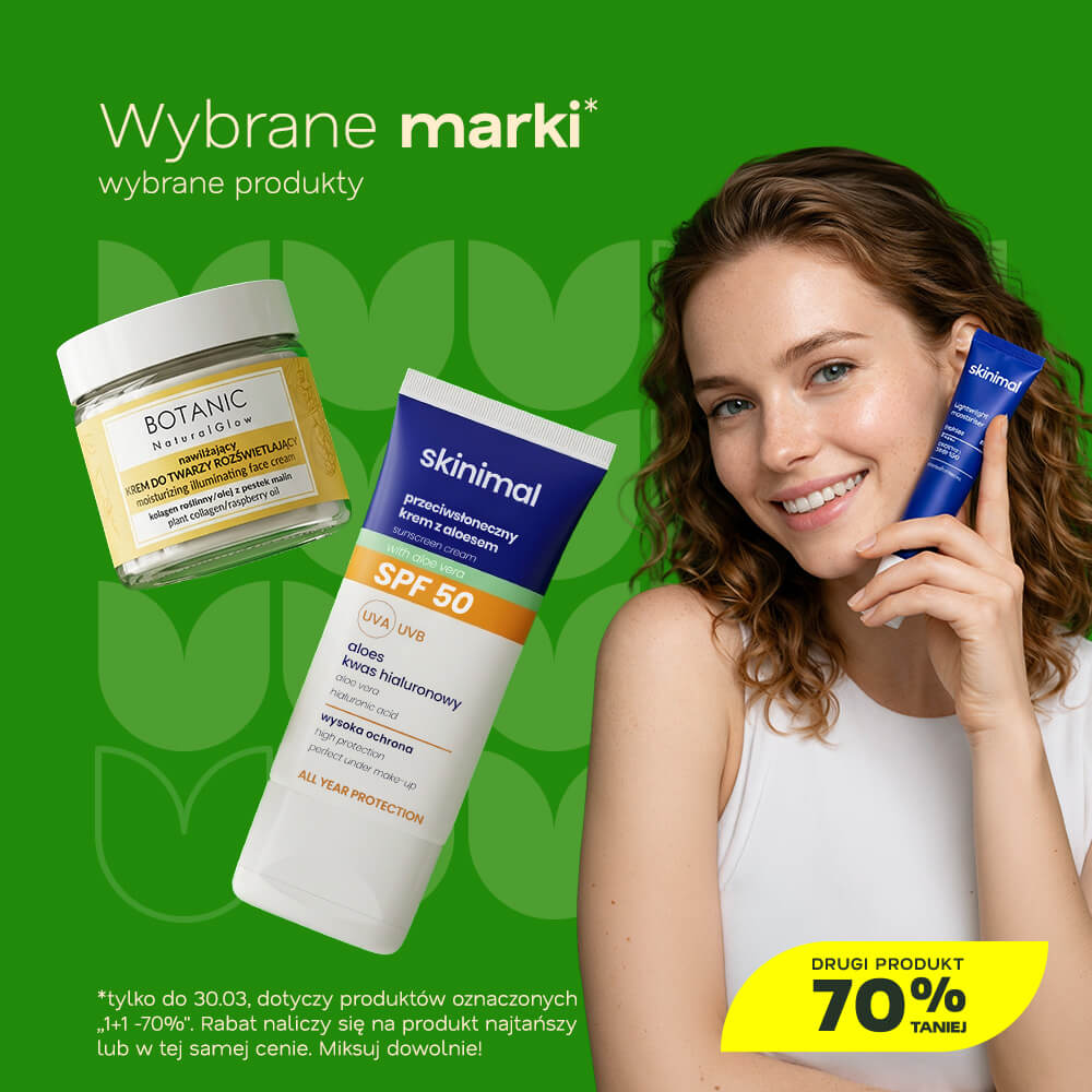 Wybrane marki 1+1 za 70%