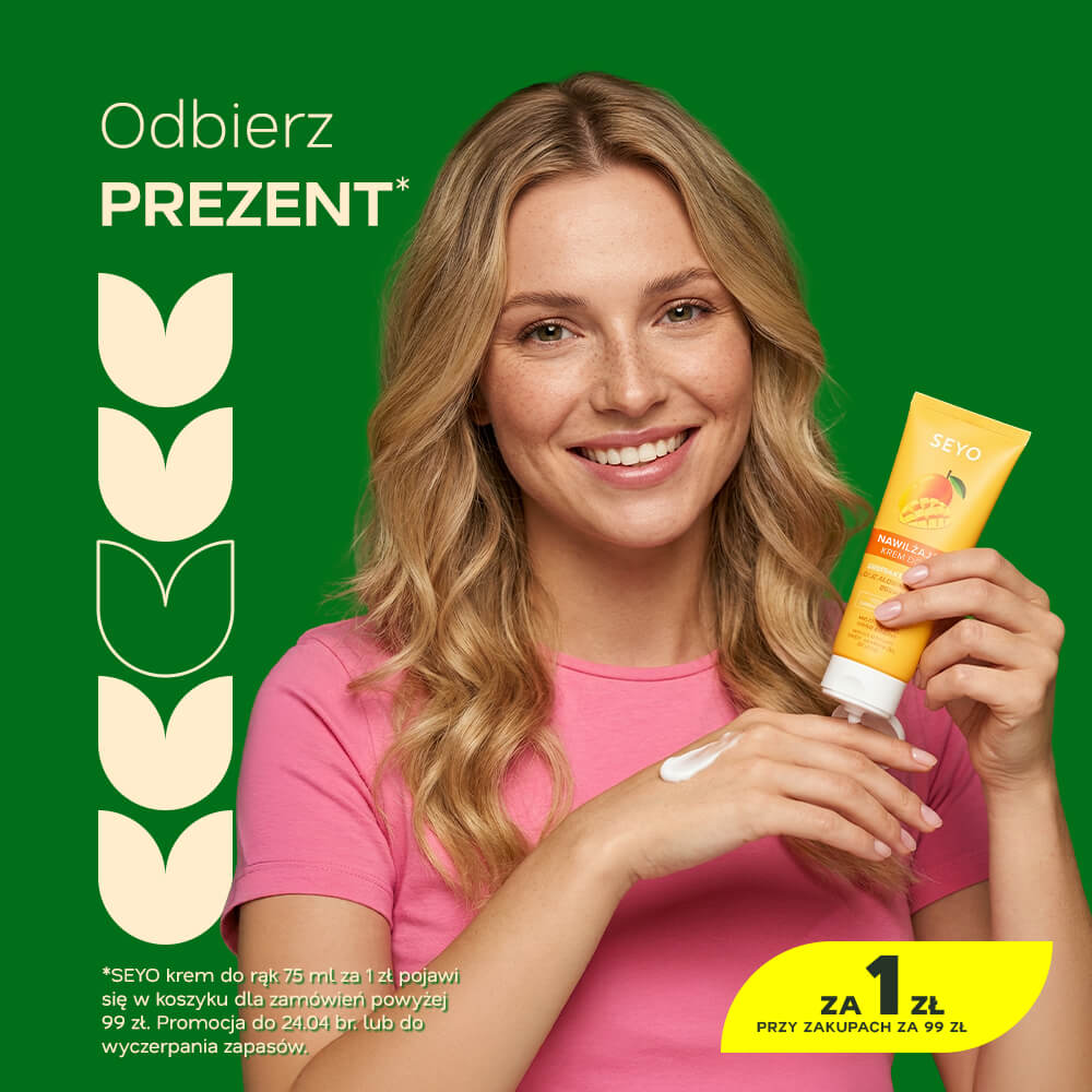 Prezent SEYO za 1zł krem do rąk do zakupów od 99zł