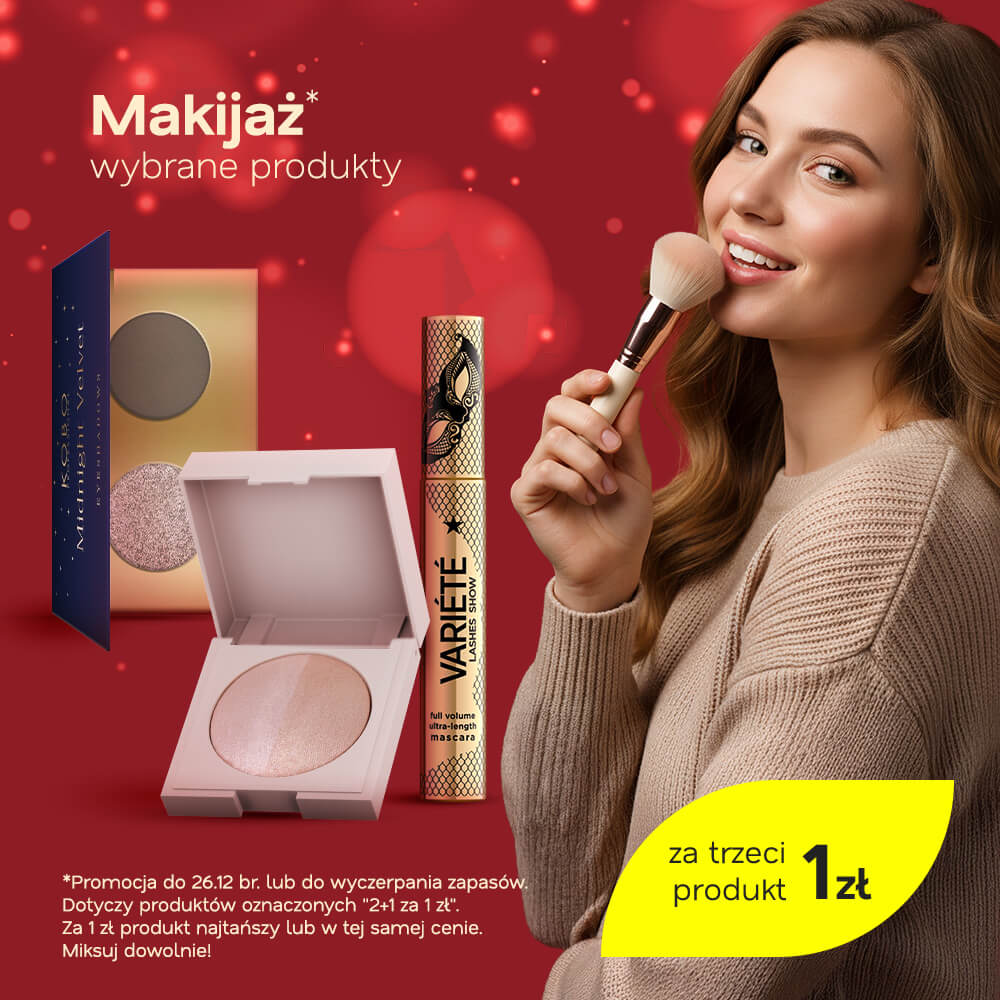 Makijaż 2+1 za 1 zł