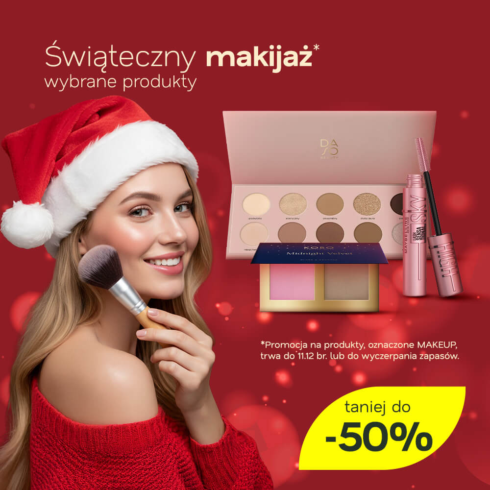 Swiąteczny makijaż do -50%