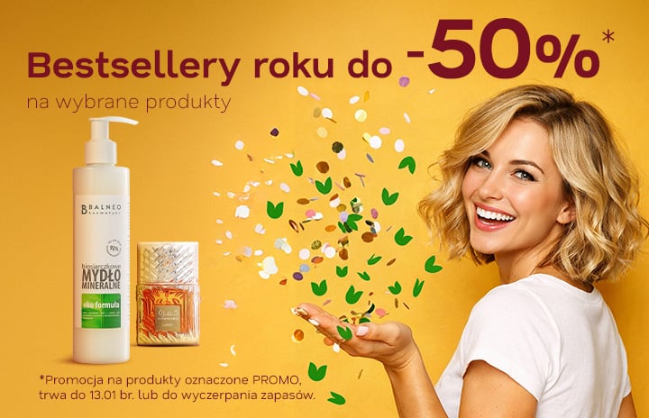 Bestsellery roku do -50%