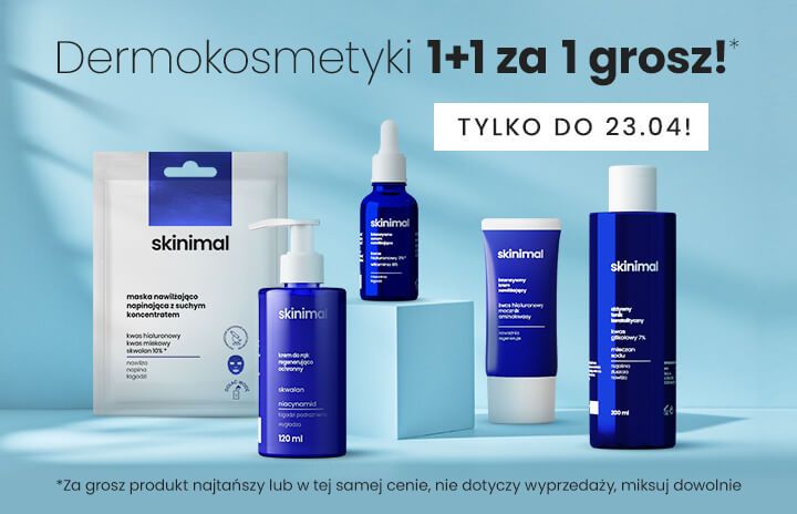 Kosmetyki i higiena 1+1 za 50%