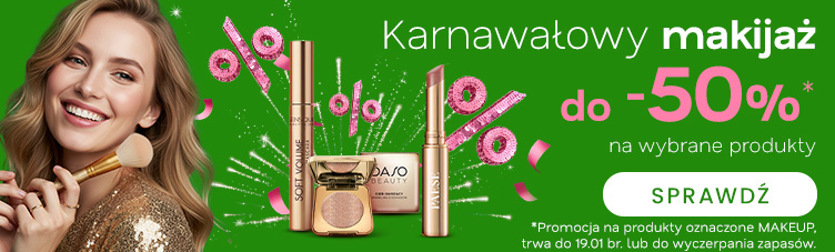 Karnawałowy makijaż do -50%