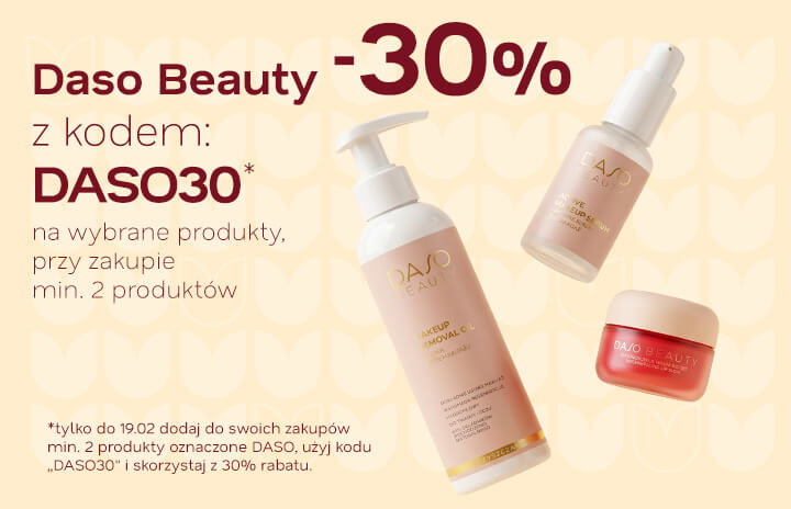 Daso Beauty -30% z kodem: DASO30