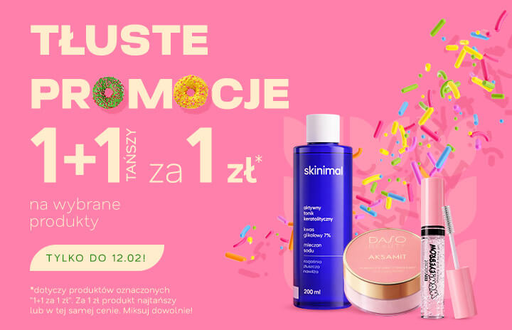 Tłuste promocje 1+1 za 1 zł