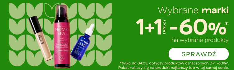 Wybrane marki 1+1 -60%