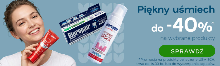 Piękny uśmiech do -40%