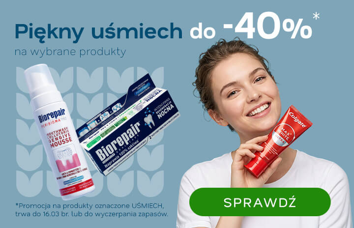 Piękny uśmiech do -40%
