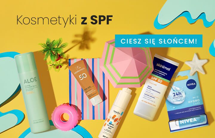 Ciesz się słońcem - kosmetyki z SPF