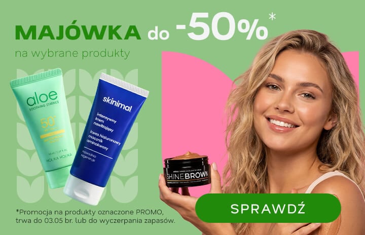 Maj&oacute;wka do -50%
